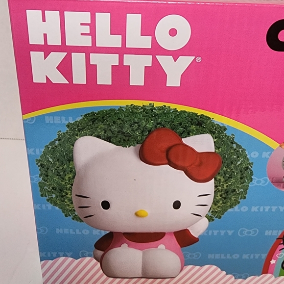 HELLO KITTY 😺 Chia Pet handmade decorative planter BNIB - Picture 5 of 7